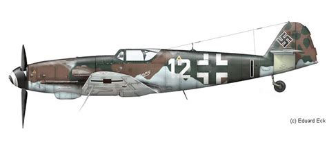 Messerschmitt Bf 109 in flight