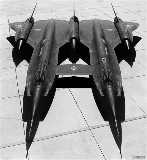 The Lockheed A-12 with its distinctive big nose design