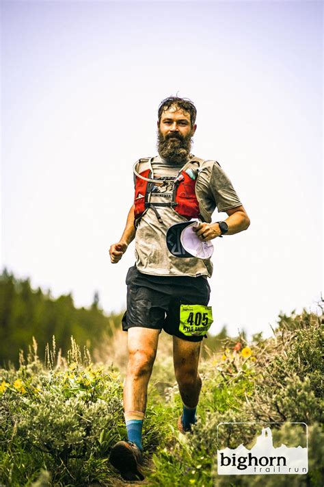 Runners running through the Bighorn Mountains