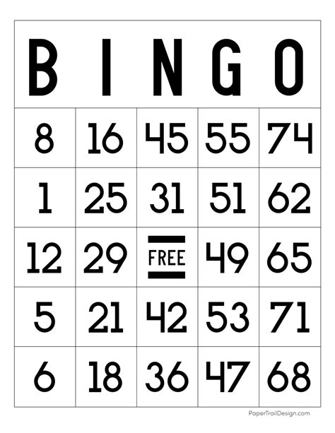 Bingo cards with markers