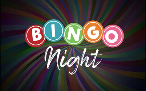 Bingo night with friends and family