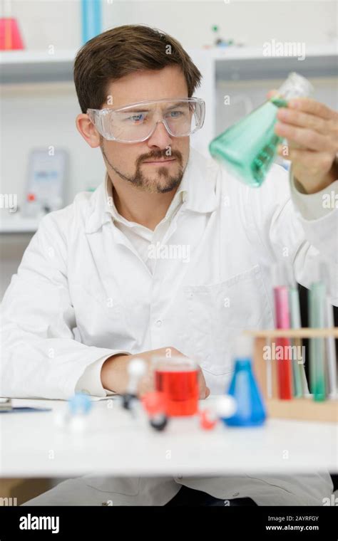 Biochemist at work