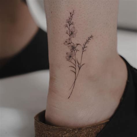 Birth flower tattoo inspiration