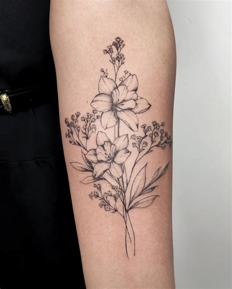 Birth flower tattoo meaning