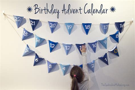 Final Thoughts on Birthday Advent Calendars