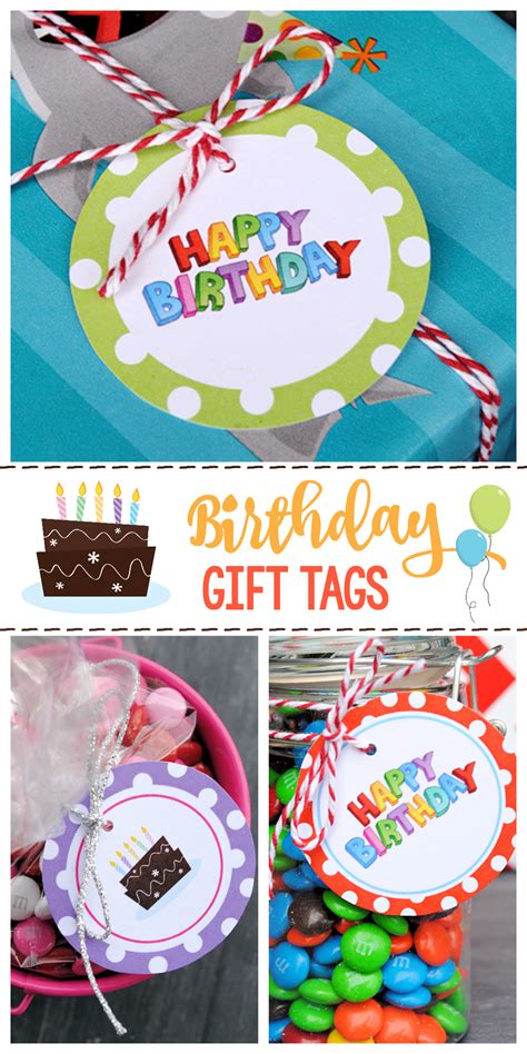 Birthday Gift Tags