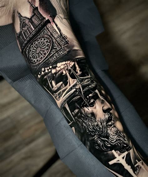 Black and Gray Tattoo Design Inspiration