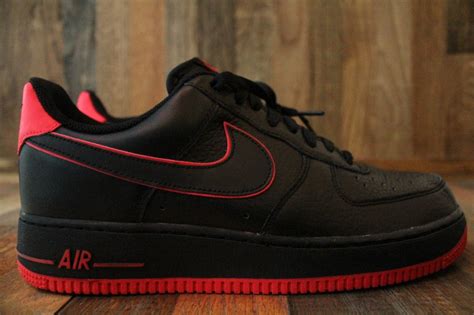 Black and Red Air Force 1