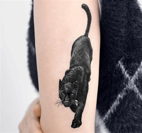 Black Panther Tattoo Ideas for Women