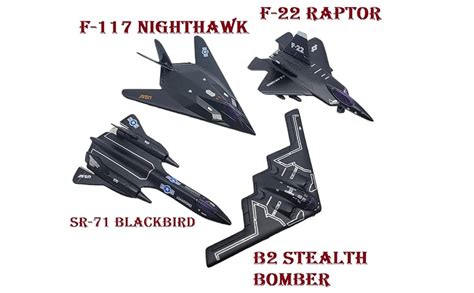 Blackbird Nighthawk Stealth Bomber High-Speed Performance