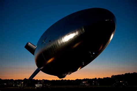 Blimp in a museum