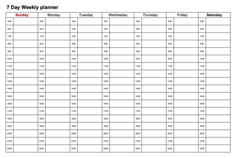 Block Schedule Calendar