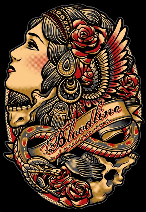 Description of Bloodline Ink Tattoo Designs