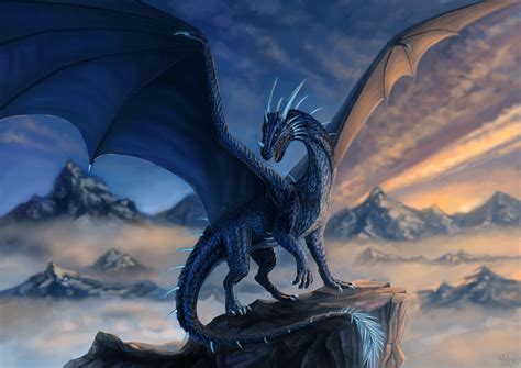 Modern representations of the Blue and Black Dragon