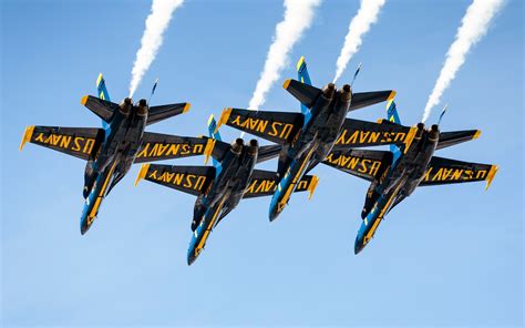 Blue Angels in Flight