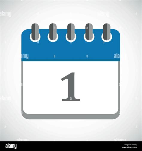 Blue calendar image 1