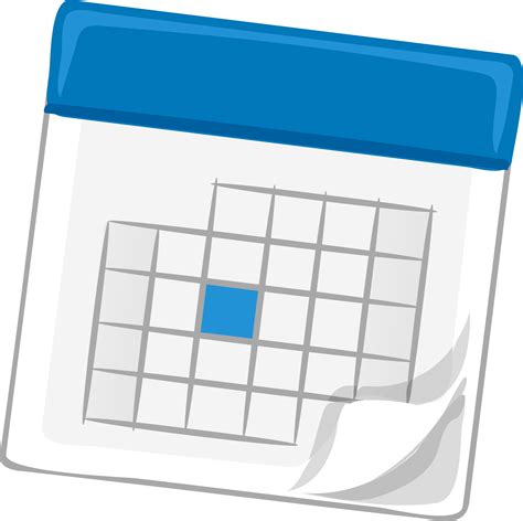 Blue calendar image 2