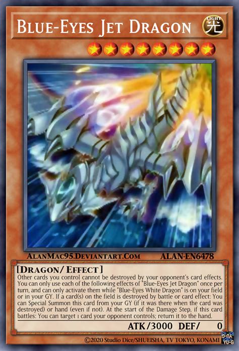 Blue Eyes Jet Dragon