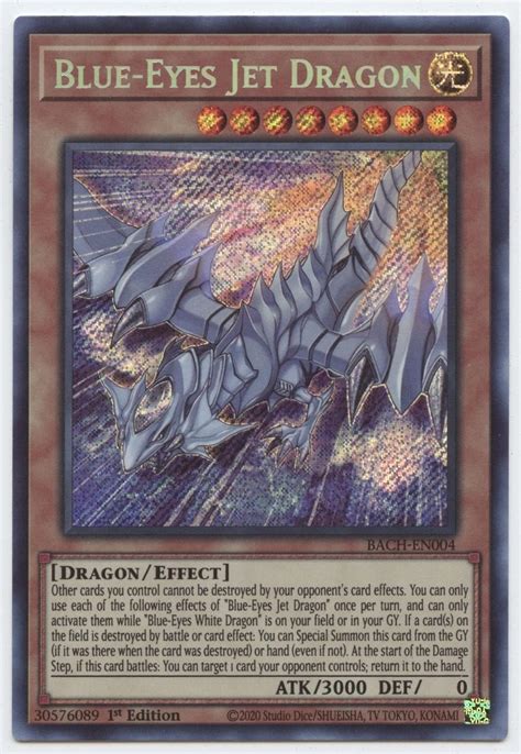 Blue Eyes Jet Dragon Value