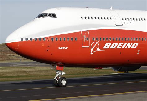 An image of the Boeing 747-8