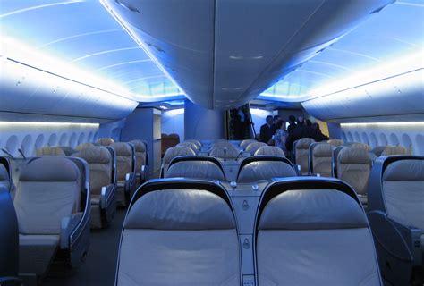 An image of the Boeing 747-8 interior