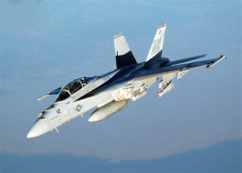 A Boeing F/A-18 Hornet in flight