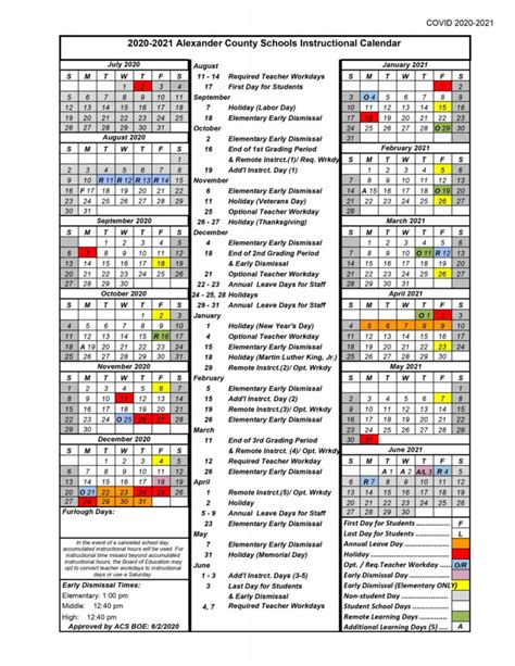 Boise Schools Calendar Image 5