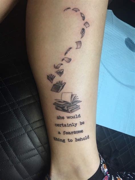 Book quotes tattoos