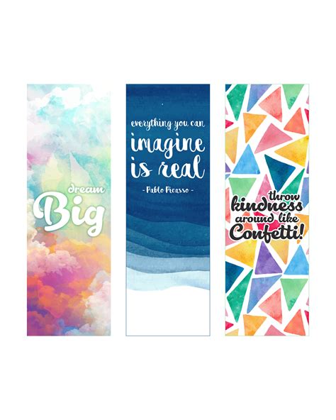 Inspiration and ideas for creating custom bookmarks