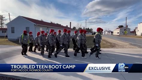 Boot camp for teenagers