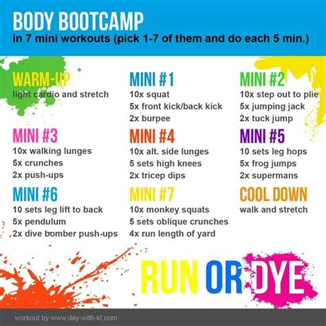 Boot Camp Workout