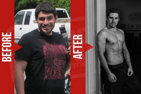 Before and after results of a 7-day bootcamp transformation