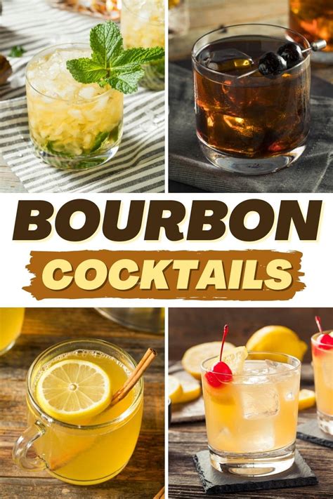 bourbon cocktails