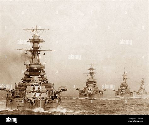 British Royal Navy Battleship