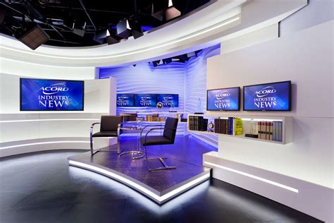 Television broadcasting studio