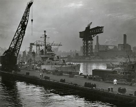 Brooklyn Navy Yard during World War II