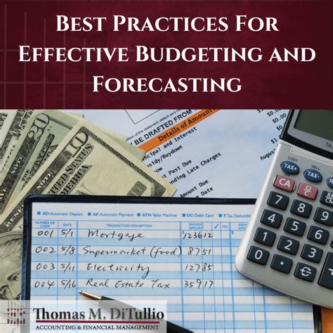 Budgeting and Forecasting Tools