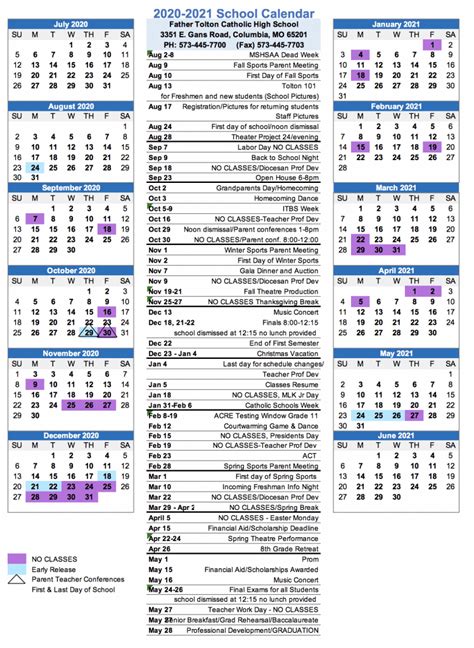 Buffalo State Academic Calendar