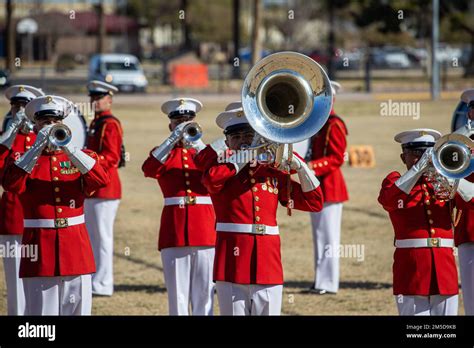 Bugle ceremony in park