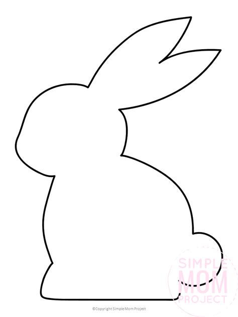 Bunny printable ideas for kids image