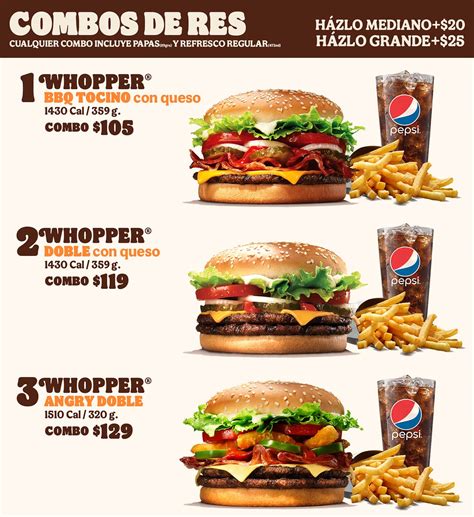 Burger King Menu