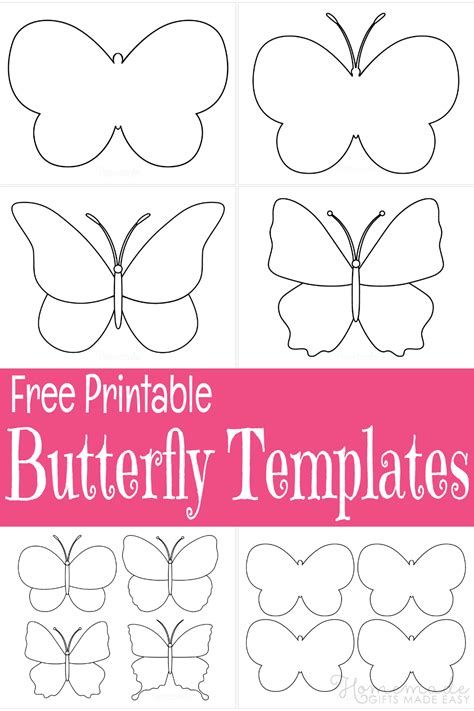 Butterfly Template Designs