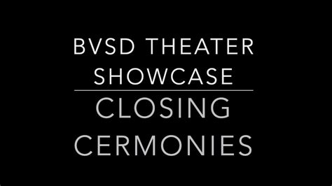 BVSD Theater