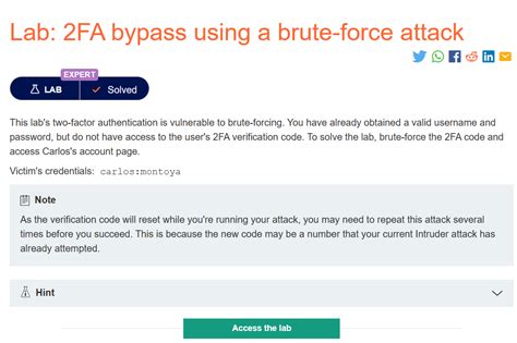 Bypass Double Counter Brute Force