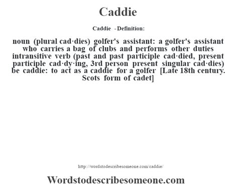 Caddii definition