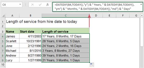 Calculating Service Length for Benefits