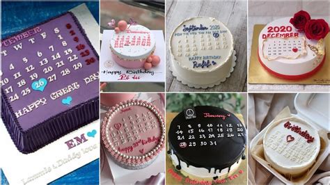 Calendar Cake Designs