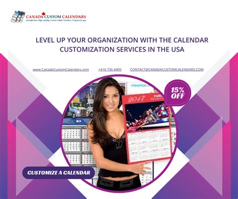 Customizing calendars for personal needs