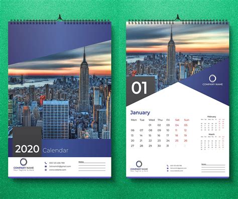 Calendar design inspiration