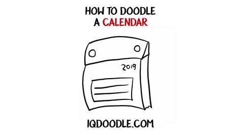 Calendar drawing tips and inspiration